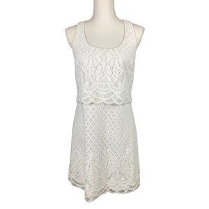 Lilly Pulitzer Stelle Lace Tank Dress White Size S